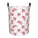 thumbnail image 1 of Fotbe Watermelon Cesto de Ropa con Asas, Cesto Impermeable de Gran Capacidad, Bolsa de Lavado para Dormitorio, Cesto de Ropa con Ruedas y Asas-Small, 1 of 6