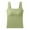 Z03-Green, variant on ORT Womens Tank Tops with Built in Bra Padded Camisole Yoga Bra Tanks Tops Racerback Workout Tops Cotton Undershirt(Black,M)