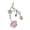 A, variant on Creative Telephone Keychain Phone Rope Decorative Resin Accessory Nostalgic Gift For Adults Kids Travel Essential