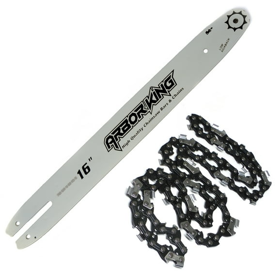 16” Chainsaw Bar & Chain Kit 3/8 .050 55 DL for Chainsaws Compatible with Stihl / Fits 009 010 E180C HT100 Pole Pruner MS201T/ Replaces 3005 000 3913, 3005 3913, 3610 005 0055, 61PMM355E