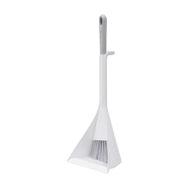 Juego de escoba y recogedor para limpieza de niños, juguete educativo para barrer y limpiar. Gris