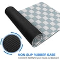 thumbnail image 6 of Exquisite Pastel Checkered Mouse Pad with Boho Charm - Anti-Slip Rubber Base, Ideal for Home Office, Sized 31.5x11.8in for Computer & Laptop, 6 of 7