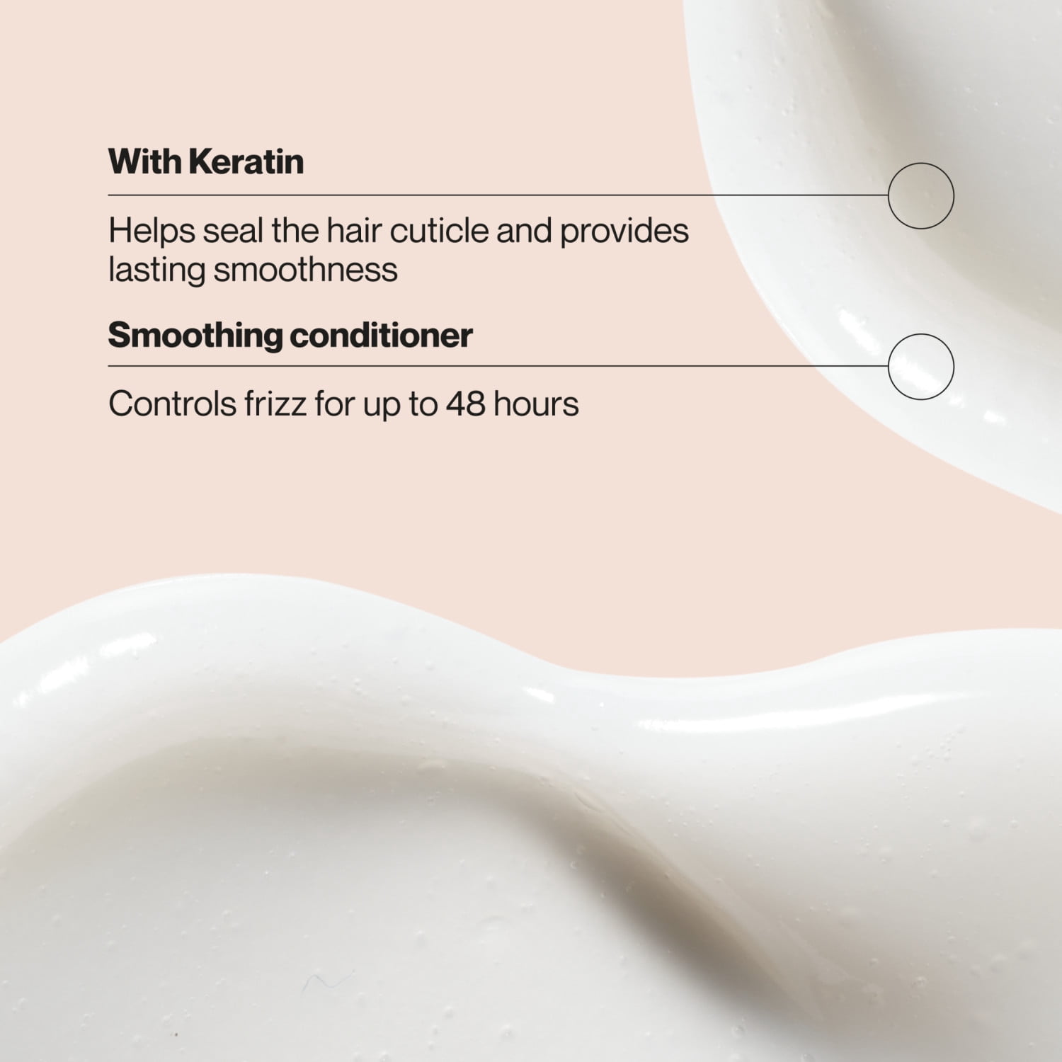 (4 pack) Suave Keratin Infusion Smoothing Conditioner For Frizzy Hair, 48HR Frizz Control, 28 fl oz