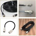 thumbnail image 4 of Uhf/pl-259 Cables coaxiales Conector coaxial de soldadura macho con reductor para antena de radio Cb 10pcs. Afortunado Sencillez, 4 of 5