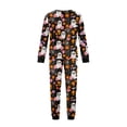 thumbnail image 4 of 2026 Matching Family Halloween Pajamas Set, Fall Sleepwear, Ghost & Pumpkin Printed Holiday Sleepwear, Soft Loungewear PJs Outfit, 4 of 4