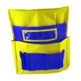 thumbnail image 5 of Oxford Cloth Chairback Organizer and Label Slot for Classroom Daycare Yellow Blue, 5 of 8