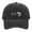 Washed Black, variant on Bass Fishing Heartbeat Pulse Line Embroidered Washed Cotton Dad Hat for Men, Vintage Distressed Fishing Baseball Cap, Outdoor Angler Sun Hat