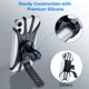 thumbnail image 2 of Soporte para teléfono de bicicleta, soporte universal de silicona para manillar compatible con iPhone 12/SE/11/Pro Max/X/XS/XR/8 Plus, Samsung Galaxy, Xiaomi, Huawei o cualquier smartphone de 4 a 6,7 pulgadas. Sailing Electrónica, 2 of 6