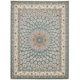 thumbnail image 2 of Rugs.com Rabia Collection Rug – 10' x 13' Blue Low Rug Perfect For Living Rooms, Large Dining Rooms, Open Floorplans, 2 of 9
