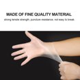 thumbnail image 2 of 100pcs Guantes transparentes desechables sin polvo para el hogar Irfora Guantes, 2 of 5