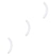 thumbnail image 4 of Seitruly Recambios para rizador de pestañas Buena elasticidad No es fácil de romper Resistente Práctico Reemplace la tira adhesiva Blanco Blanco (Único) 3piezas, 4 of 6