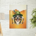 thumbnail image 2 of Best Australian Shepherd Dad Proud Beer Lover Happy Oktoberfest Vertical Matte Canvas Poster Aussie Dog Lover Gifts Wall Art Home Decor - 02016, 2 of 5