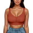 thumbnail image 1 of Brasier Sujetadores Deportivos para Mujer, con Tirantes, Acolchados, de Sujeción Media, para Yoga, Entrenamiento, Tops de Entrenamiento para Mujer Extra Grande, 1 of 4
