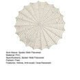 thumbnail image 6 of Spider Web Placemat Hollow Non-slip Waterproof Heat Insulation PVC Safe Dining Table Decoration Pad, 6 of 6