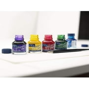 Winsor & Newton Calligraphy, Dip Pen & Brush Ink, Gold
