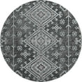 thumbnail image 2 of Addison Rugs Mayfield Washable Transitional Aztec Shadow Round Rug, 8' x 8', 2 of 5