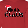 thumbnail image 4 of Inktastic Nana Claus Christmas Family Long Sleeve T-Shirt, 4 of 5