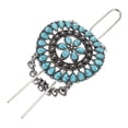 thumbnail image 1 of Miangastore Fourchette à Cheveux Turquoise Épingle à Cheveux Vintage Style Chinois Support de Cheveux Décoration, 1 of 9