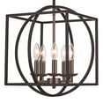 thumbnail image 6 of Trans Globe Lighting 11185 BN-BK Arzio 5 Light 16" Wide Pendant - Black, 6 of 7
