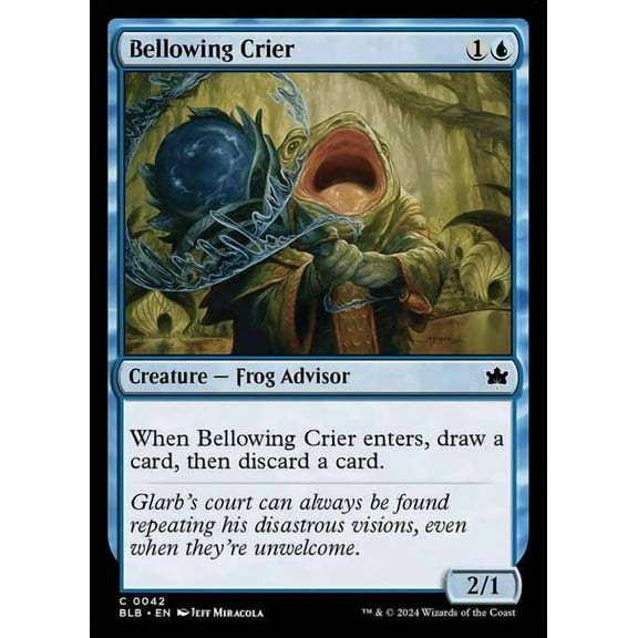 MtG Bloomburrow Common Bellowing Crier #42