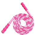 thumbnail image 1 of Cribun Jump Rope - Soft Beaded Segment Skipping Rope - Adjustable for Men, Women and Kids Tangle-Free Jumping Rope for Workout, Exercise, Keeping Fit, Training and Weight Loss 1 Pack Pink, 1 of 6