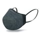 thumbnail image 1 of Máscara de seguridad Honeywell gris oscuro de doble capa con 8 insertos, 1 of 5