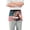 Beautiful Deer with American Flag, variant on Cool Rabbit and Sunglasses Server Apron with 3 Pockets Waterproof Waitress Waist Short Apron for Man Woman 12 Inches