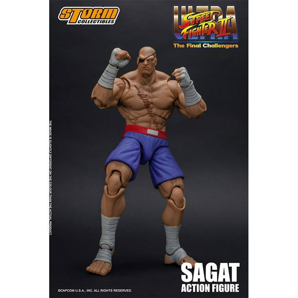 Original Storm Toys Sagat Usfii Street Fighter 6 pouces figurine