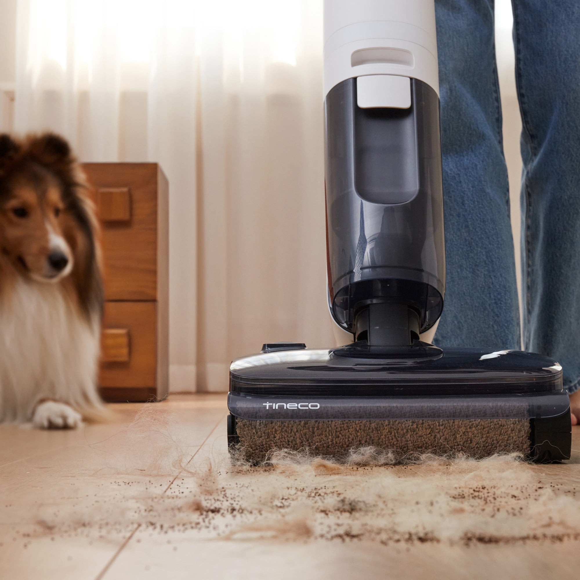 Tineco GO H2O HammerHead, Hard Floor Mop & Vacuum Cleaner