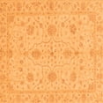 thumbnail image 1 of Ahgly Company Indoor Square Oriental Orange Traditional Area Rugs, 3' Square, 1 of 4