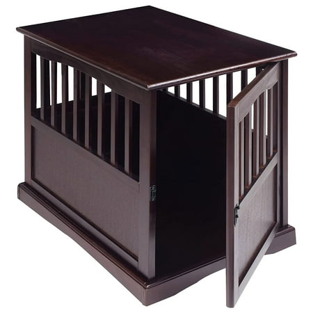 UPC: 0030159600448 | Newport Pet Dog Crate Furniture End Table  Brown  24