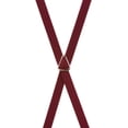 thumbnail image 3 of SuspenderStore Skinny Matte Satin Suspenders - 3/4-Inch Wide Elastic - Clip - 9 Colors & 2 Sizes, 3 of 4