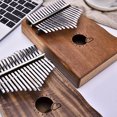 thumbnail image 4 of Muspor 17 teclas EQ Kalimba Sólido Acacia Thumb Piano Link Altavoz Recogida eléctrica con bolsa Cabl Muspor Kalimba, 4 of 7