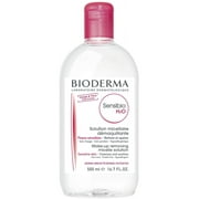 Bioderma Sensibio H2O Soothing Micellar Cleansing Water and Makeup Removing Solution for Sensitive Skin, 16.7 fl oz
