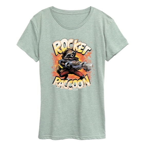 Guardians Of The Galaxy - Rocket Boom Short Sleeve Graphic T-Shirt
