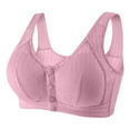 thumbnail image 3 of Daisy Bras for Older Women - Front Button, Convenient Snap, Everyday Sleep Bras, 3 of 7