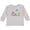 AC-Heather Grey, variant on Inktastic Cute Frogs in a Umbrella with Boots Boys or Girls Long Sleeve Toddler T-Shirt