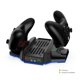 thumbnail image 3 of Soporte de refrigeración y estación de carga para Xbox Series S con luces RGB, cargador doble para mandos y ventilador de refrigeración Accesorio para consola XSS con 2 baterías recargables, 3 of 7