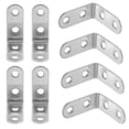 thumbnail image 3 of 10 Pcs Équerres d'Angle à 90 Degrés Petites Équerres de Tablette Supports d'Angle Droit, 3 of 9