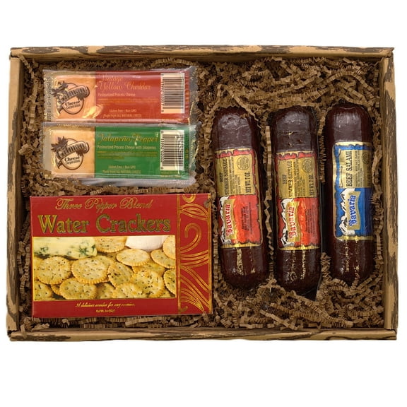 Gift Basket Village Deluxe Meat and Cheese Gourmet Charcuterie Gift Set