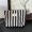 Black, variant on Striped Canvas Makeup Storage Bag – Portable Travel Cosmetic Pouch with Zipper,Multi-Functional Toiletry Organizer for Beauty Tools & Accessories