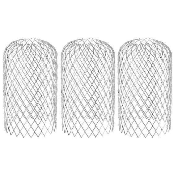 Uxcell Gutter Guard 6" Aluminum Down Pipe Filter Strainer Anti-Blocking Line Cap 3Pack