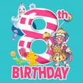 thumbnail image 2 of Girl's Candy Land Frostine and King Kandy Birthday Graphic T-Shirt, 2 of 4