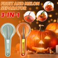 thumbnail image 4 of SUSHANG 2Pc Halloween Pumpkin Carving Set Pumpkin Carving Tools Halloween Pumpkin Carving Kit Tools Multifunctional Pumpkin Cutting Supplies Pumpkin Carving Diy Halloween Decoration, 4 of 9