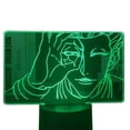 thumbnail image 2 of Luz nocturna Hunter Hisoka 3D LED para mesa de dormitorio infantil, 2 of 2