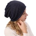 thumbnail image 1 of Gorro holgado y fino a la moda: Gorro unisex con purpurina para quimioterapia, gorro para la caída del cabello, gorro para dormir, 1 of 8