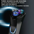 thumbnail image 3 of OugPiStiyk Electric Shaver Rechargeable Three-head Shaver Men's Beard, Beauty & Personal Care, 3 of 6