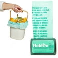 thumbnail image 2 of HoldOn Heavy-Duty Compostable 4-Gallon Small Bin Bags, 30 Count, 2 of 7