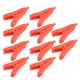 thumbnail image 2 of 2 Poles Electronic Test Clip 10Pcs Crocodile Clip Positive Negative Test Gold Plated Brass Connector 25mm Opening J.60043Red ANGGREK Otros, 2 of 8