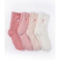 thumbnail image 5 of PUMIER Womens Fuzzy Fluffy Cozy Warm Super Soft Slipper Socks Microfiber 3-8 Pairs Home Socks For Christmas, 5 of 5